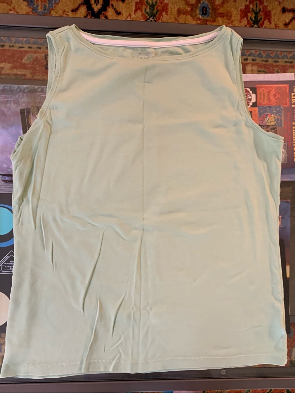 Talbots Light Mint Green Medium Sleeveless Tank Top